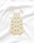 Lemons Knit Romper