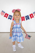 Blue Gingham Sundress