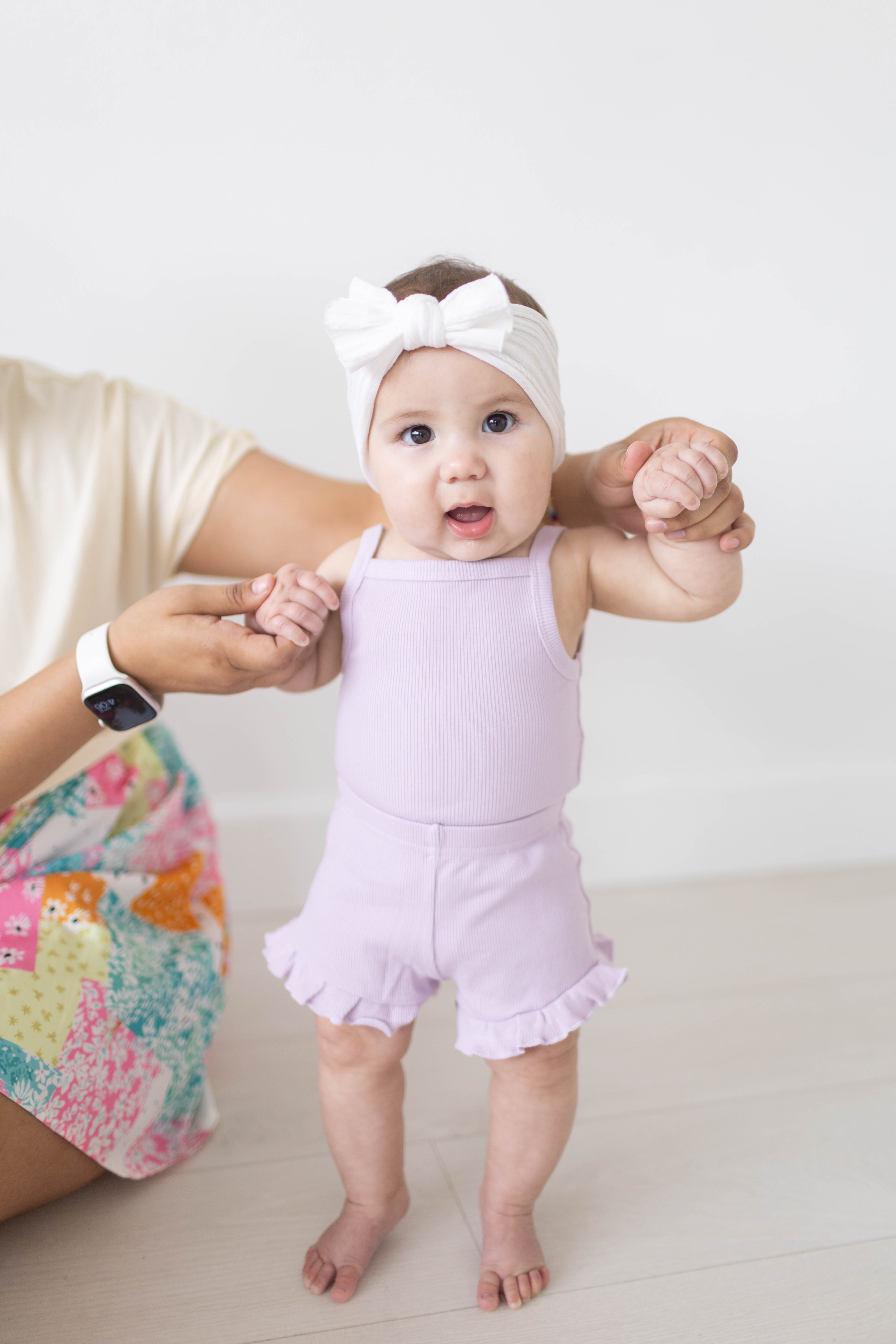 Lavender Tank Top & Shorts Set