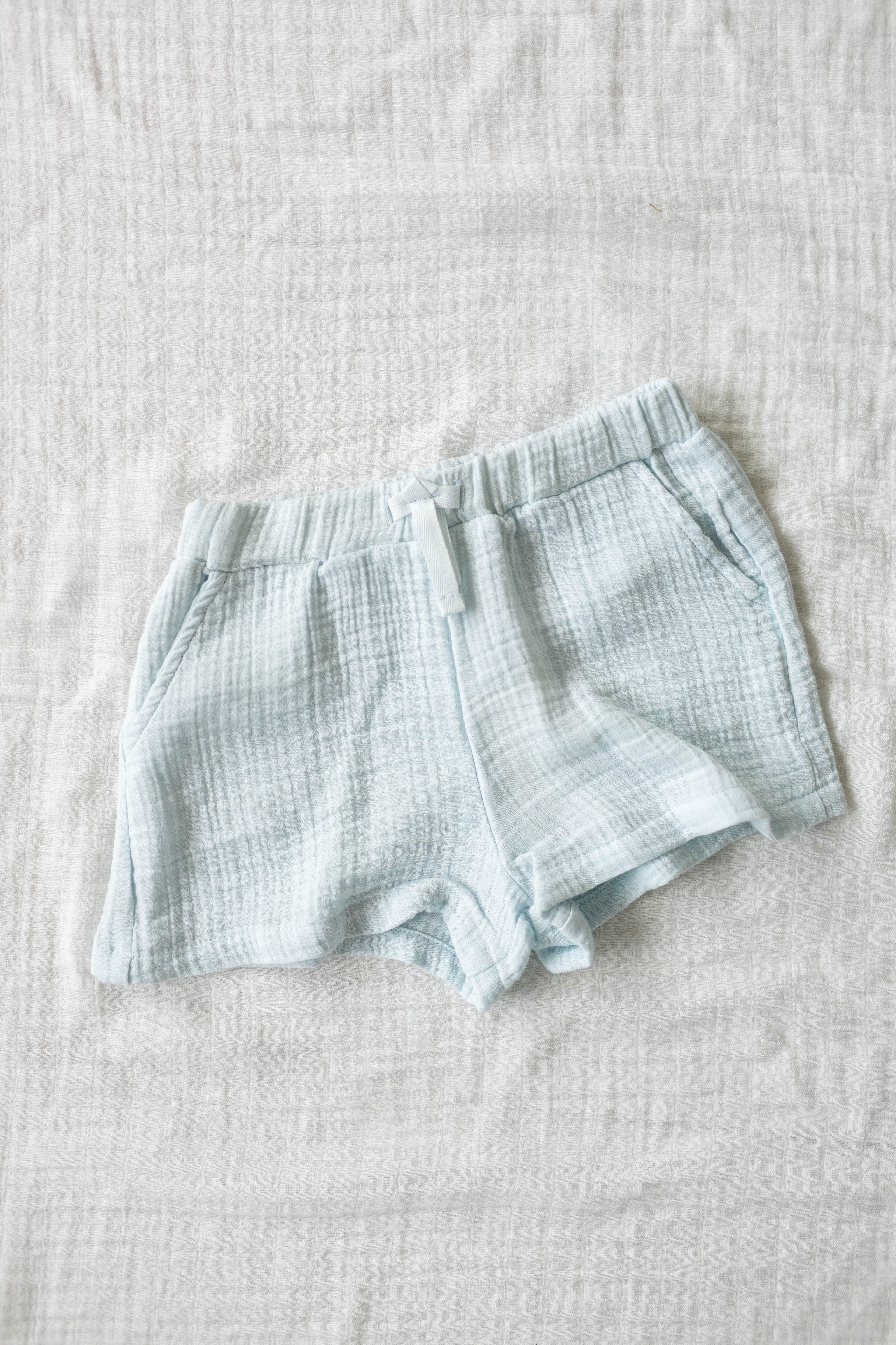 Powder Muslin Shorts