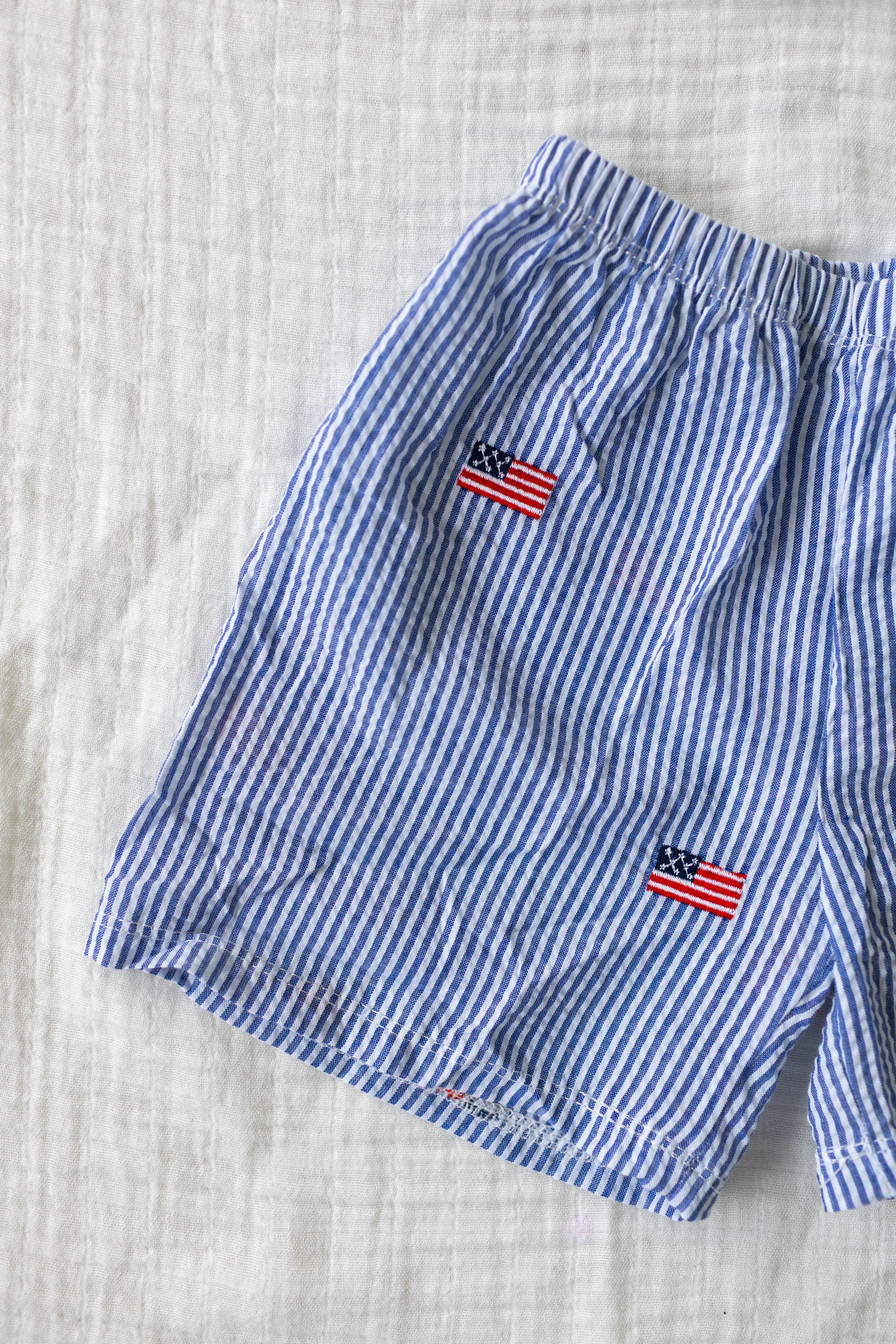 American Flag Shorts