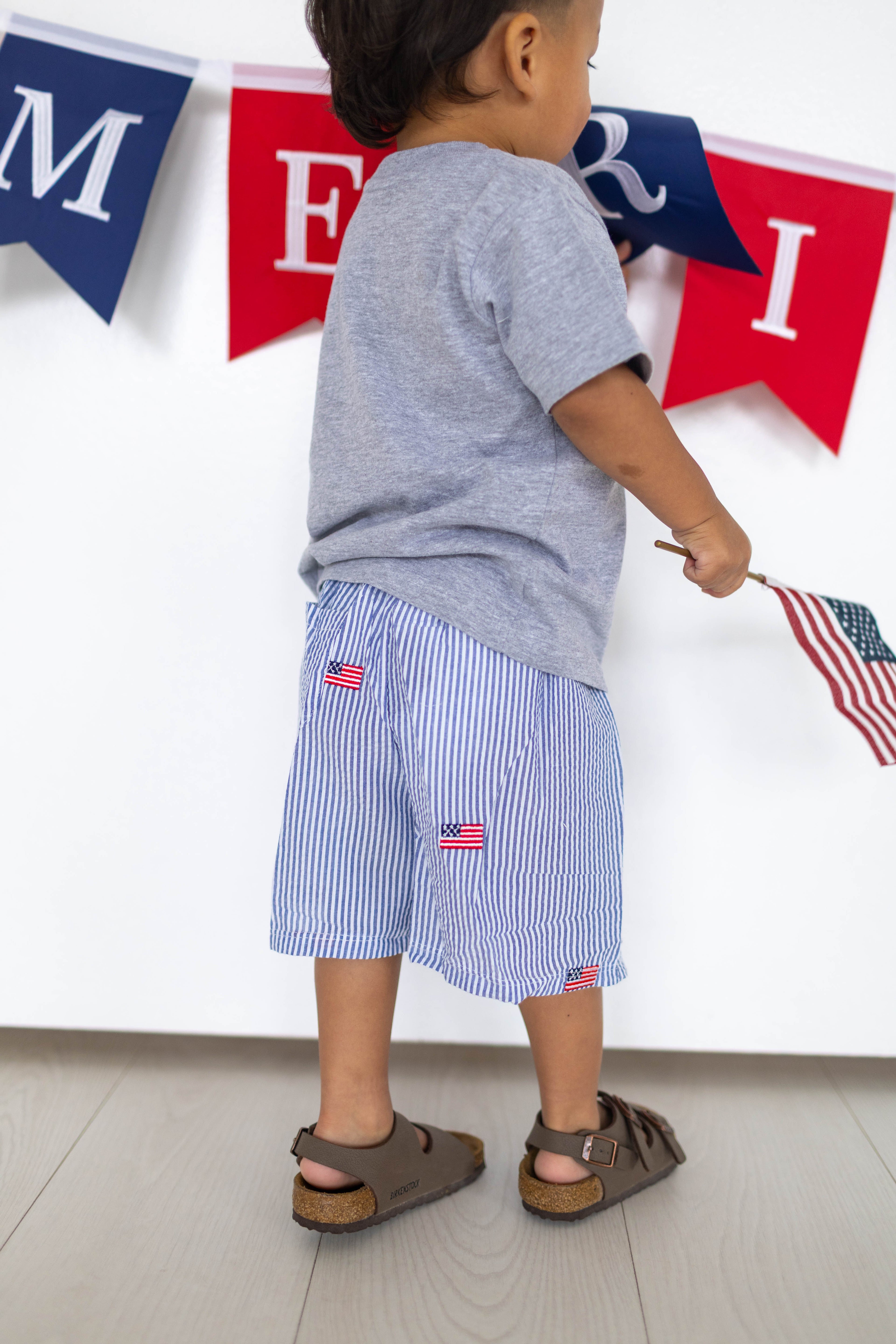 American Flag Shorts